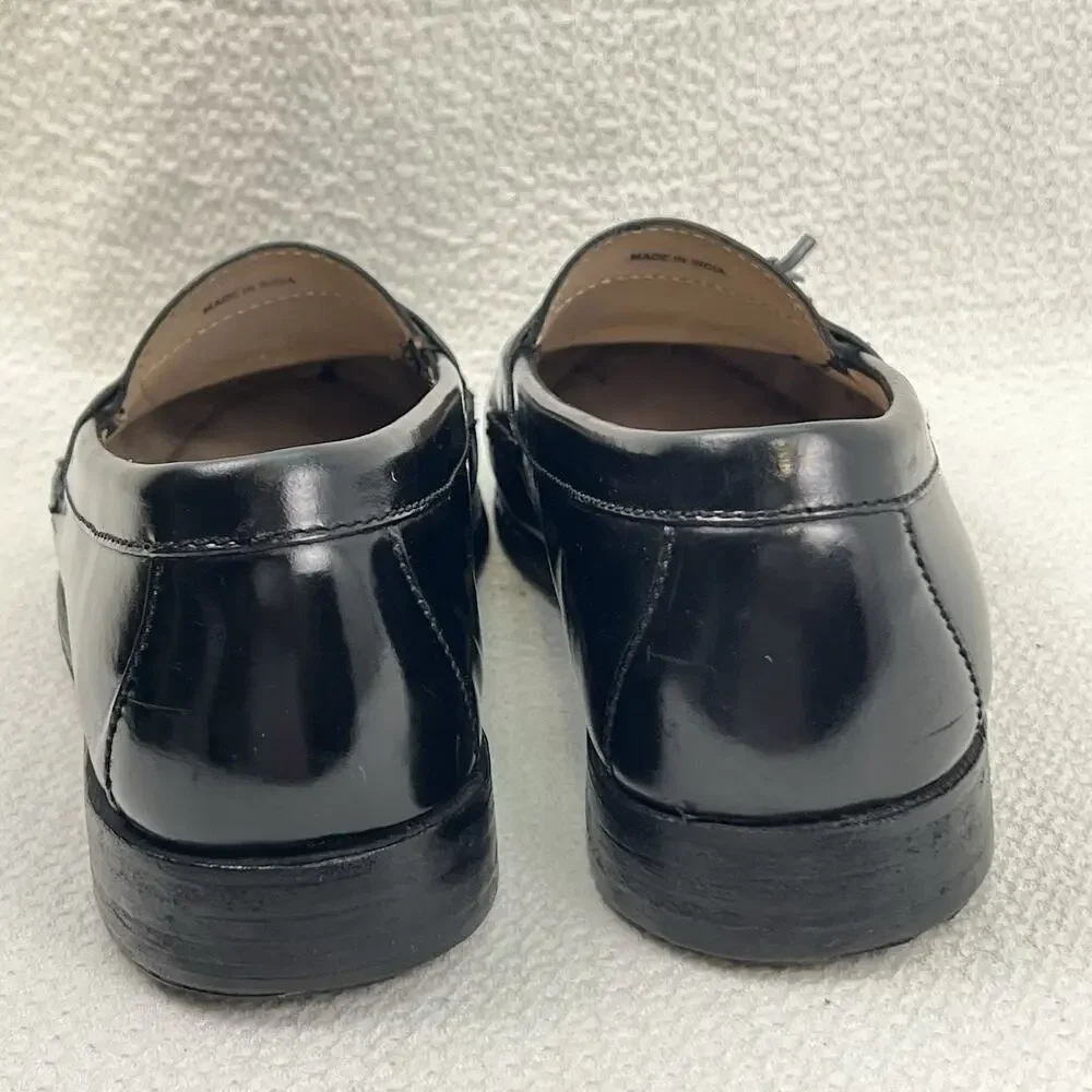 COLE HAAN CITY Mens Sz 9 Office Career Leather Tassel Loafers Shoes